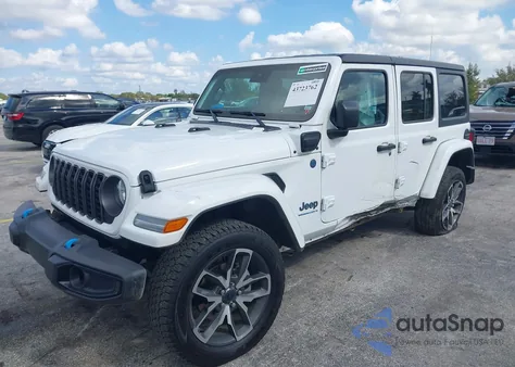 2024 Jeep Wrangler 4Xe Sport S 4Xe z USA, uszkodzony, nr VIN 1C4RJXN65RW225115